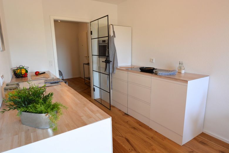 Pełne światła mieszkanie 3,5-pokojowe w Waiblingen – świeżo wyremontowane – Küche 