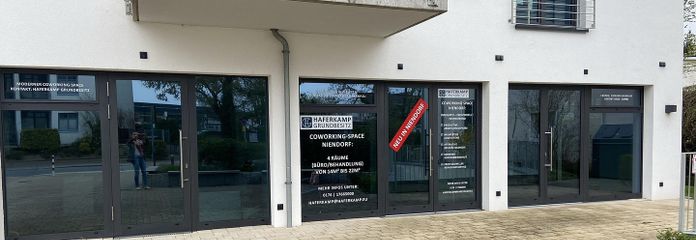 Frontansicht - Coworking-Space
