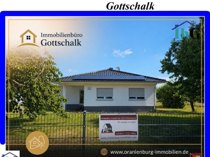 Ländliche Ruhe trifft moderneTechnik- Energiesparender Neubau-Bungalow – Foto 1