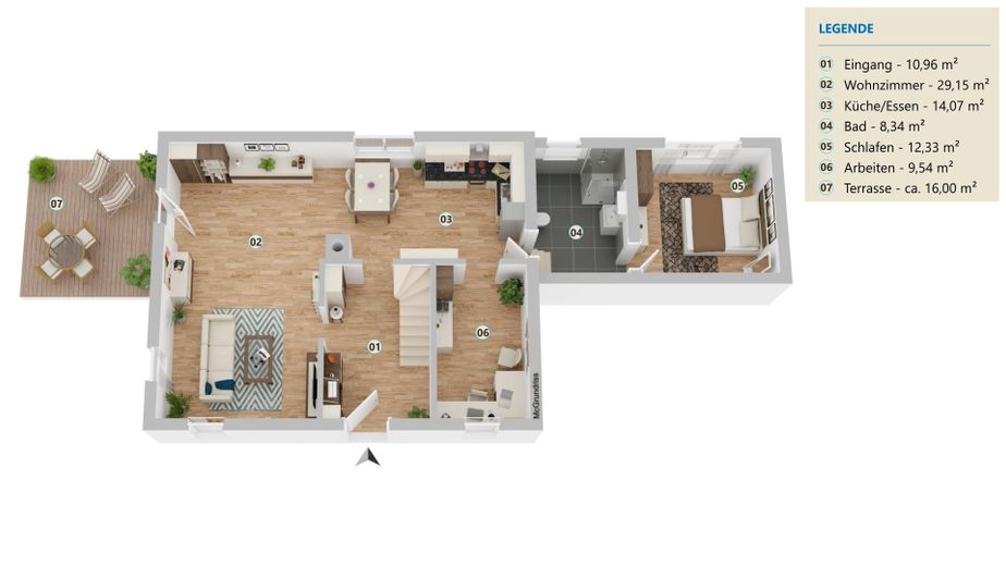 Wohnen-Essen-offen-gestaltet