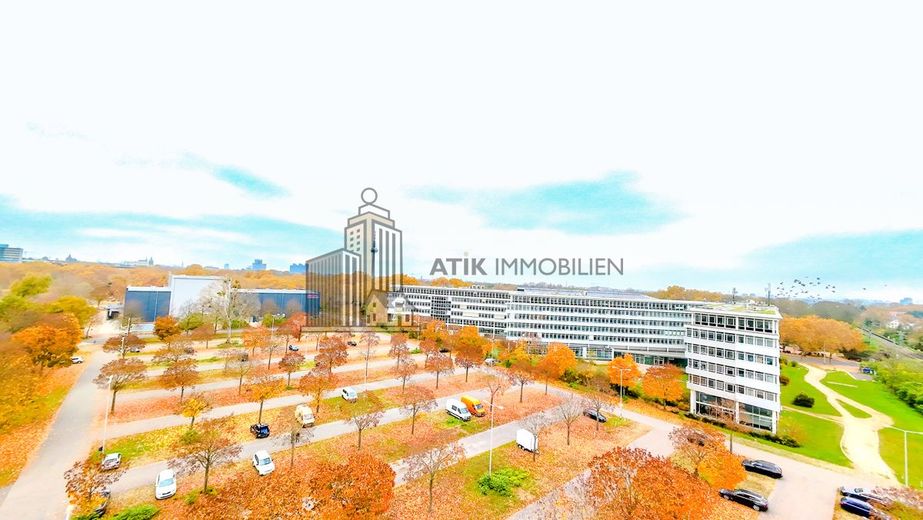 ATIK: Repräsentative Büros x herausragende Architektur x optimale Infrastruktur - provisionsfrei – Drohnenaufnahme