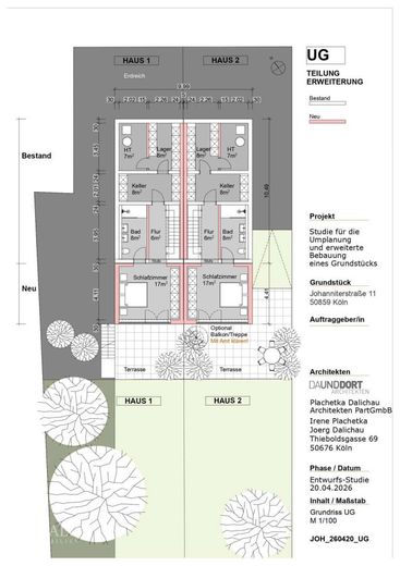So viel Platz in Lövenicher Bestlage – Grundriss UG