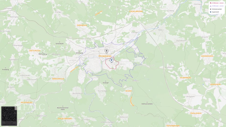 Die Ruhe genießen und doch nicht weit zum Stadtzentrum – Site plan (macro)