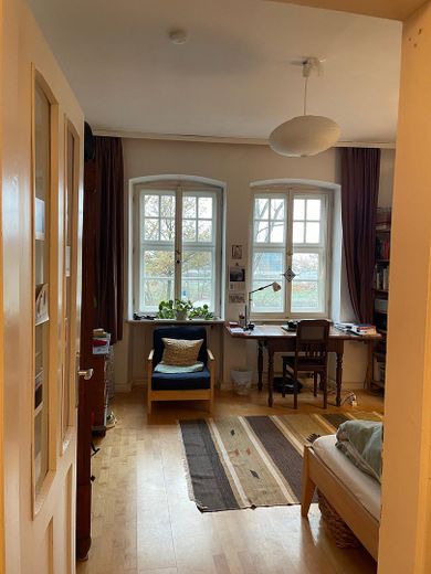 Zimmer mit Blick zum Fluss