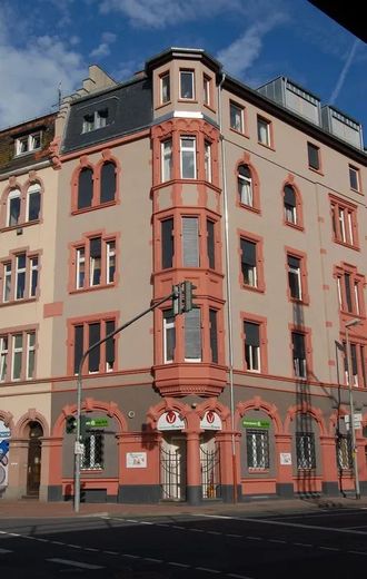 Pokój w mieszkaniu współdzielonym z dobrą infrastrukturą / Emserstraße 40, Frankfurt / WE6 / 2.OG po lewej / pok.1 – Außenbereich