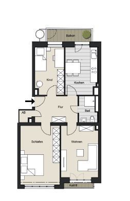 Neustadt-Süd - Citywohnung am Volksgarten - modernisiert - – WE 3,5,7,9