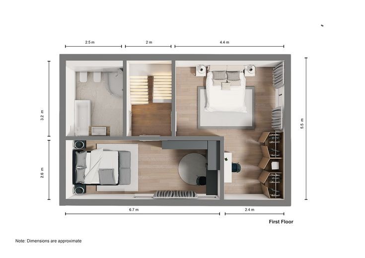Modernes Haus in Oberursel nähe FIS und EDEKA – 1 OG