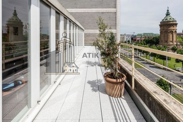 ATIK: مكاتب مكيّفة مع تراس على السطح وإطلالة حصرية على برج المياه - بدون عمولة