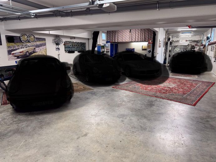 Werkstatt Ausstellung Lager mit exklusivem Betriebsleiter Wohnhaus – Tiefgarage Haus