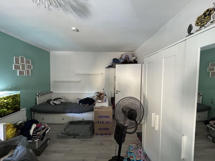 Großzügige 3-Zimmer-Wohnung mit Balkon – zentral in Lauingen – Büro - Gästebett