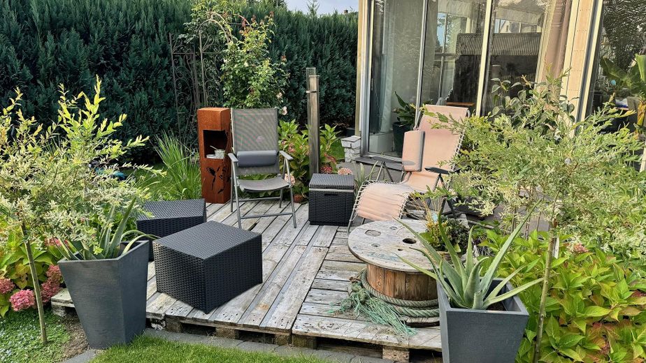 Holzterrasse Außen