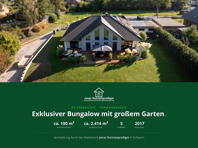 Exklusives modernes Einfamilienhaus mit Garten und Doppelgarage - für den Käufer provisionsfrei – Foto 1