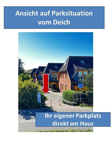 Parkplatz direkt am Haus