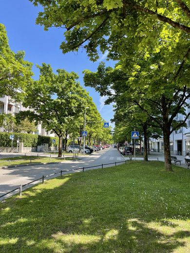 Allee, hier gleich rechts