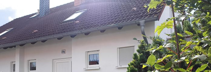Eingangsbereich Straße