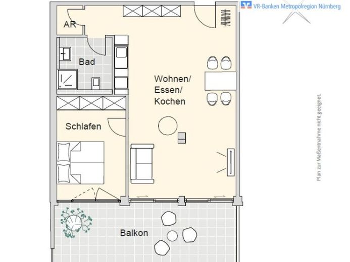 Ansprechende Wohnanlage im Nürnberg Nord: 60 stilvolle Neubau-ETW und 10 Büroeinheiten in Stadtlage! – Foto 1