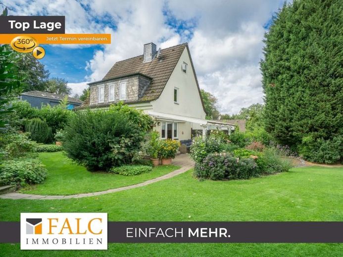 Essen-Kettwig: Einfamilienhaus mit großem Garten und viel Privatsphäre – Foto 1