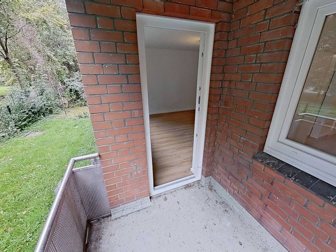 Kawalerka z BALKONEM w Lübeck-Buntekuh – Balkon