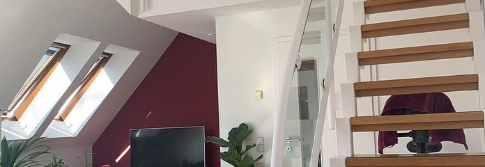 Wohnzimmer / Galerieblick