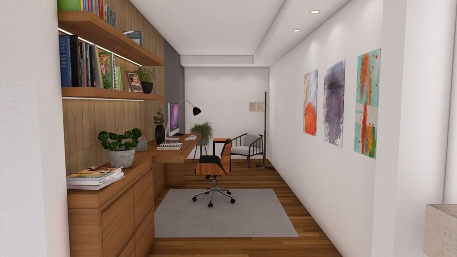 Frei-werdende 4ZKB Terrassenwhng mit Chance zur Wohraumerweiterung | Nähe Wasserturm | + Stellplatz – Homeoffice_Render1
