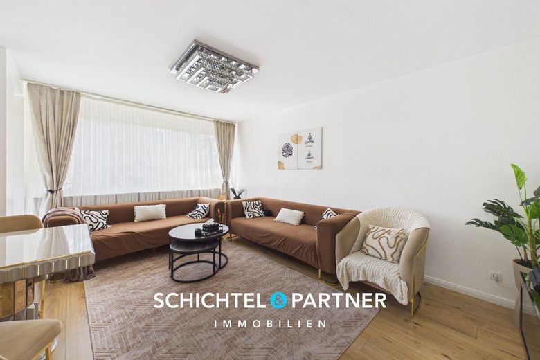 Mittelshuchting | Ansprechende 3-Zimmer-Wohnung mit Erbbaurecht – S&amp;P | Wohnzimmer