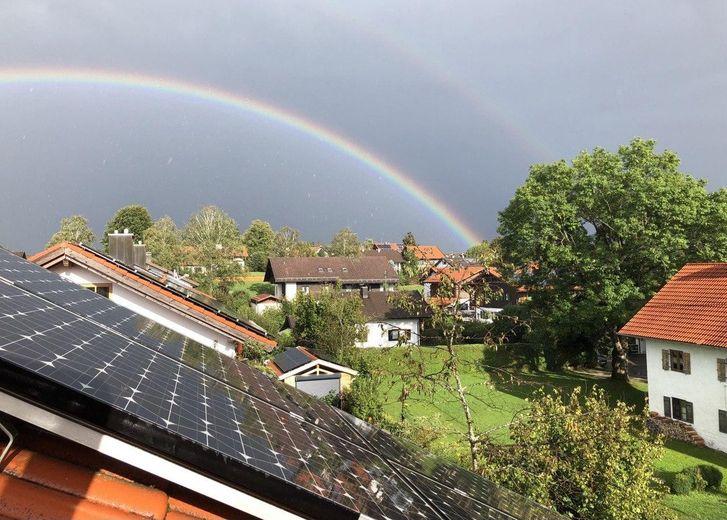 Dach Blick Osten