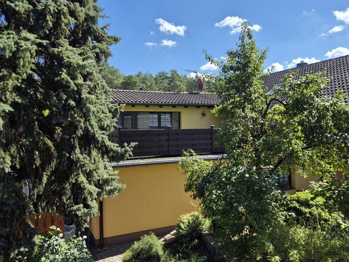 Blick auf Dachterrasse