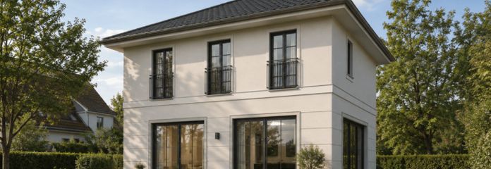 Freistehende Stadtvilla in Unterhaching – Familienwohnen mit Garten und Privatsphäre