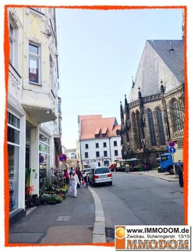Ladengeschäft in unmittelbarer Nähe des Dom St. Marien und des neuen Schocken-Ensembles zu vermieten! – Blick zum Hauptmarkt