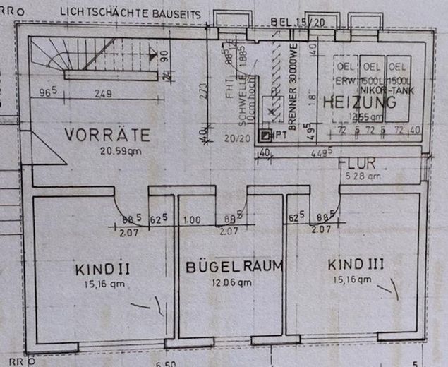 Grundriss UG