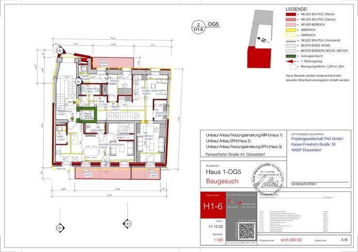 Dachgeschoßwohnung mit Blick über den Hofgarten und Potenzial zur Erweiterung – Foto 13