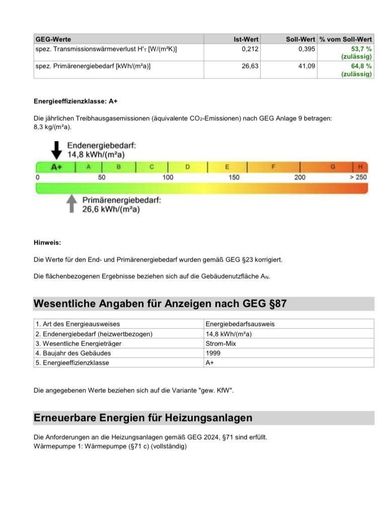 Schöne große OG-Wohnung im KFW40-Plus Haus zu vermieten! – Foto 2