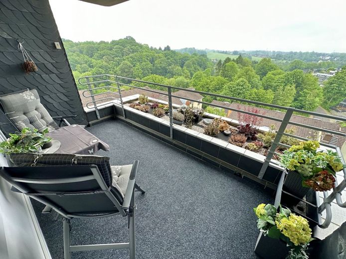 Großzügiger Balkon