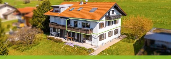 Vermietete 3-Zimmerwohnung in Eisenberg-Zell mit schönem Ausblick, ca. 3% Rendite