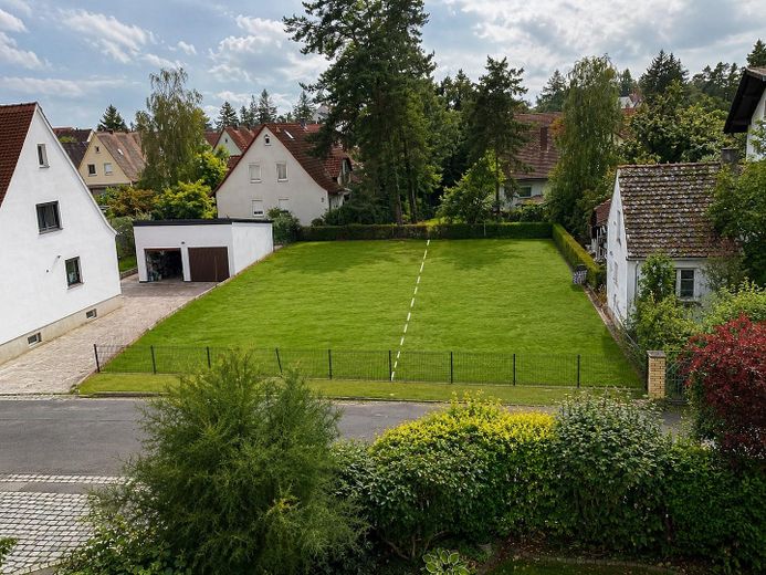 Projektiertes Baugrundstück | moderne DHH ca. 146 m² | provisionsfrei – Vorderansicht