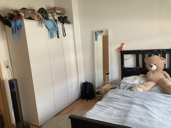 2-room apartment with balcony in the lively Findorff – Schlafzimmer2