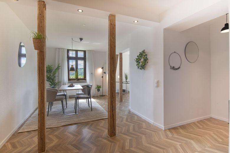 Esszimmer und Eingang