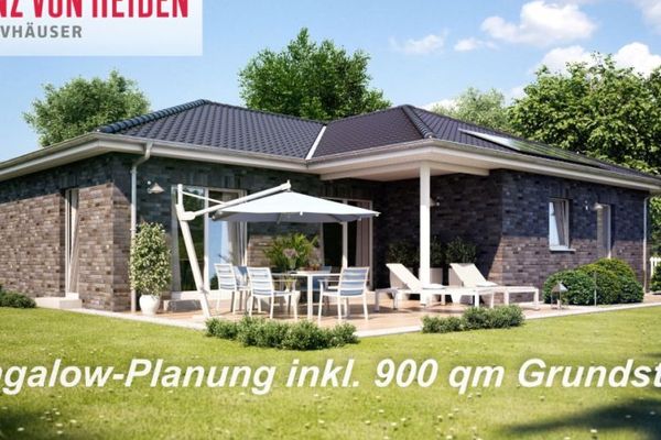 Exklusiver Bungalow INKL. traumhaftem Grundstück
mit sonniger Südausrichtung --- Sonne pur