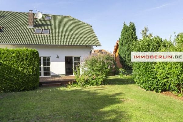 IMMOBERLIN.DE - Maravillosa casa con bonito jardín orientado al sur en una ubicación familiar