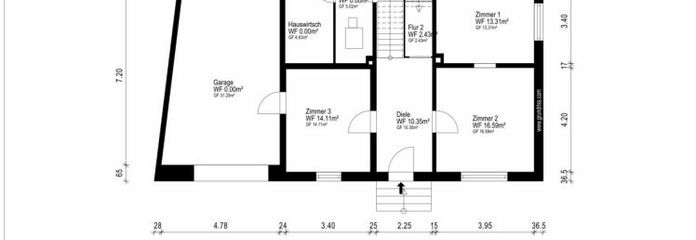 !PROVISIONSFREI! Einfamilienhaus in Staufenberg-Landwehrhagen (6 Zi) – wohnlich & gepflegt in der Dorfmitte ++ Balkon, Garten, Garage, Kaminanschluss, Waschküche, Dachboden ++ Monatsrate 435,- €