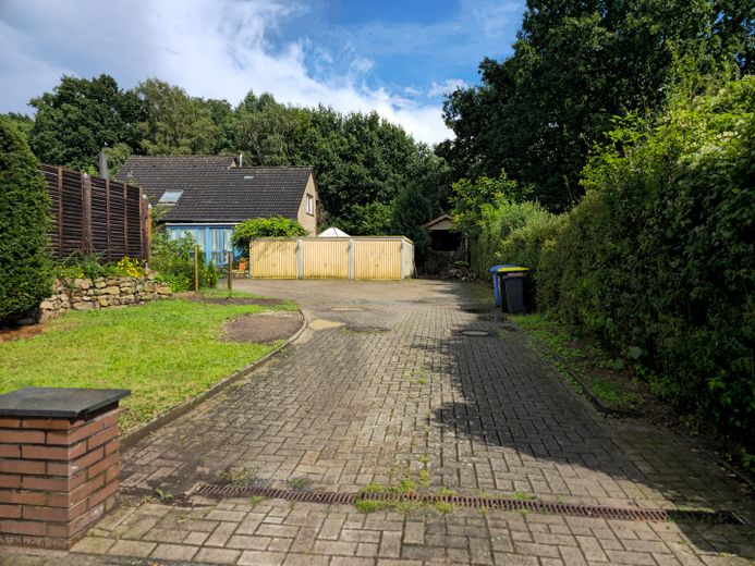 Blick Richtung Hof
