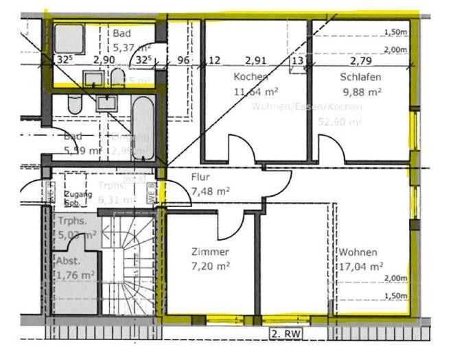 Appartement en copropriété de 3 pièces bien entretenu avec cuisine équipée et place de stationnement à Büdingen-Rinderbügen – Photo 8