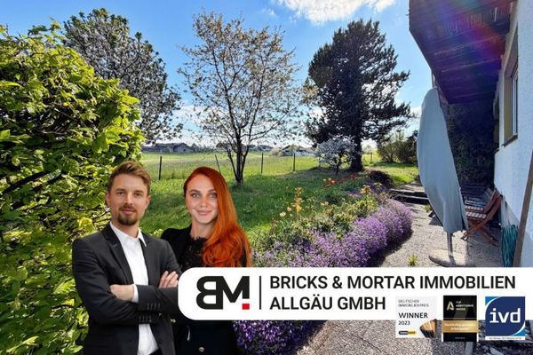 Traumlage im Allgäu - Wohnraum mit Bergblick und großzügiger Nutzfläche