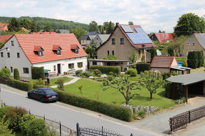 Modernisierte Jugendstilvilla – Blick nach O