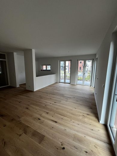 Wohnzimmer & offene Küche 