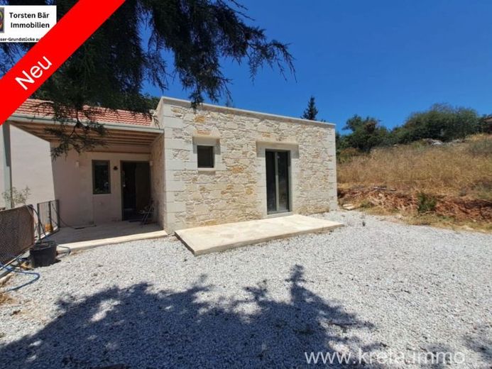 Kreta, Vamos neu erbauter freistehender Bungalow – Foto 1