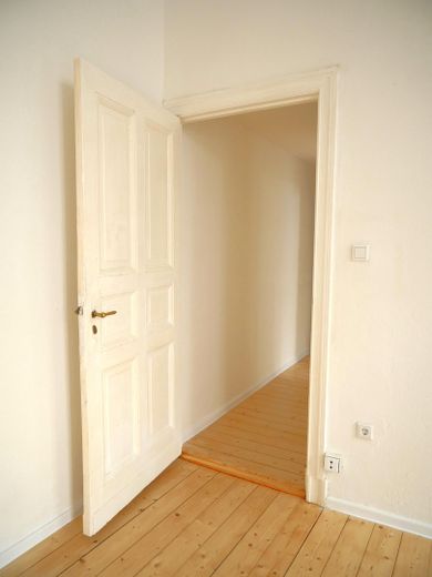 Provisionsfrei - gepflegte, helle Altbauwohnung in Nord-Neukölln – Kassettentür