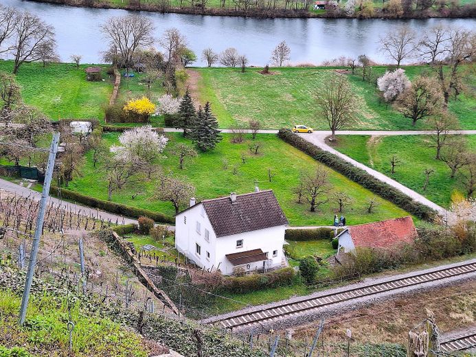 Wohnhaus Blick zum Neckar
