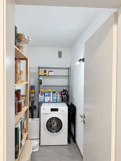 Appartement rénové lumineux de 3 pièces avec balcon à Pfullendorf – Gäste WC / Abstellraum / WM