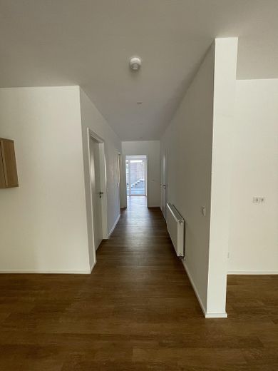 Teraslı 2 odalı yeni bina dairesi (81 m²) – zemin katta ilk kullanım | Recklinghausen-Nord – Flur